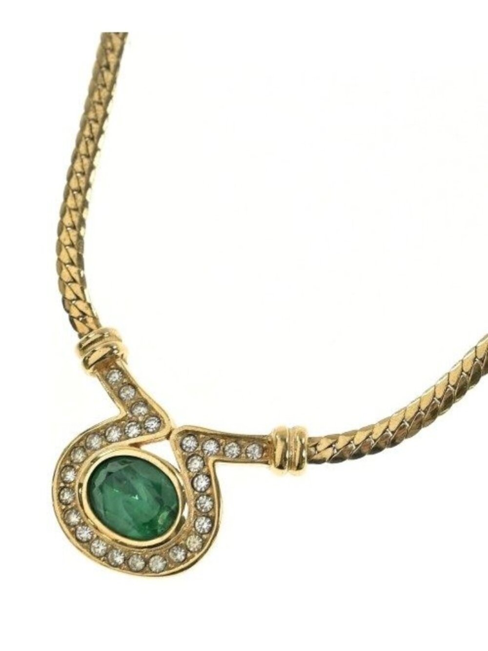 Dior Rhinestone Necklace Vintage